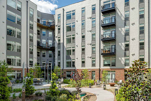 Patio or balcony in each unit - Brentford at the Mile