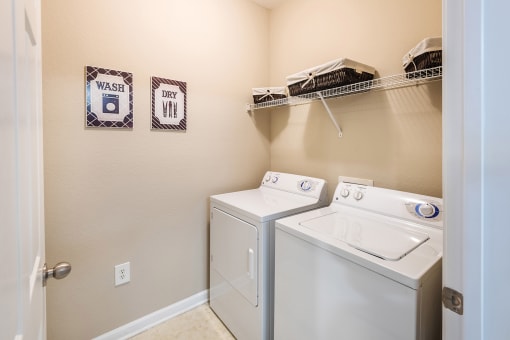 Washer/dryer in each unit - The Crossings at Alexander Place