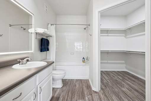 Oversized Roman tubs - Grand Centennial Apartments