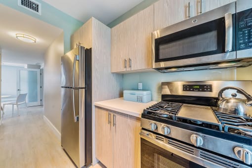Helios Apartments Miami Beach interior kitchen