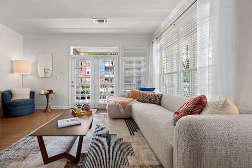 Oversized windows - Belle Harbour Apartments