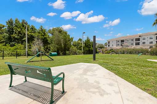 Dog park with obstacle course - Bonterra Parc