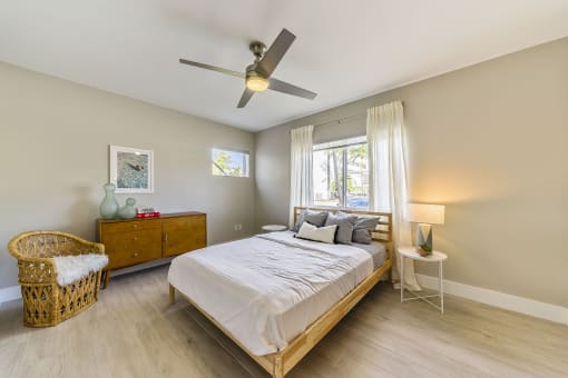 Helios Apartments Miami Beach bedroom interior