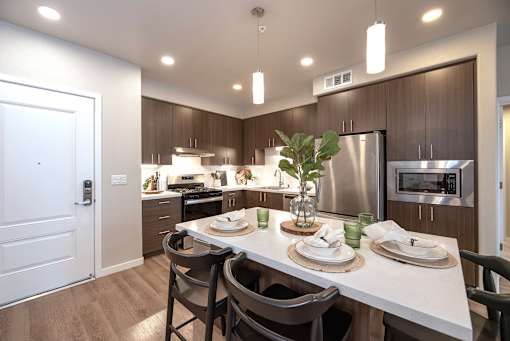 Island countertops in select units - Talavera Apartments