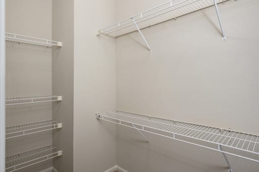 The Fairways at Corbin Park walk-in closets