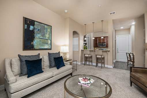 Spacious living rooms - Monterra Las Colinas Apartments