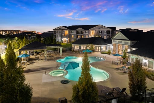 Corbin Greens Apartments exterior pool