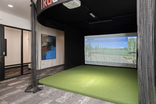 Element 25 virtual golf simulator