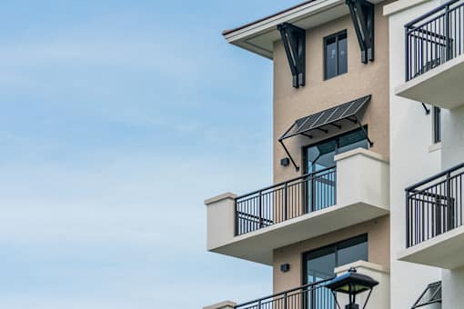 Private balcony or patios available -The Remy Apartments