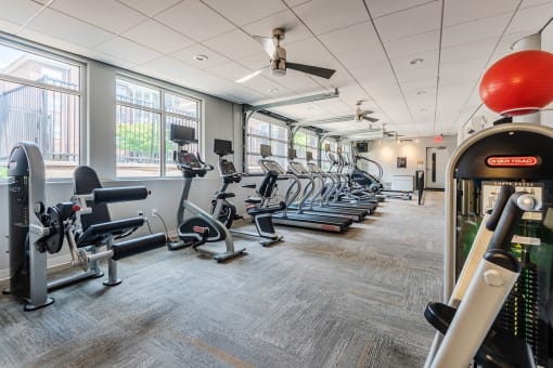 Hayes House fitness center