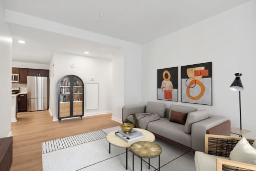 Spacious living rooms -  The Republic Apartments