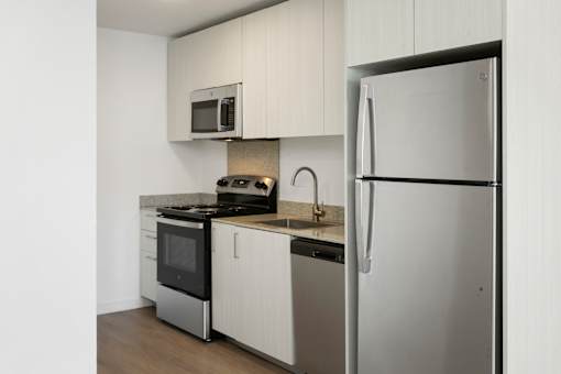 Kitchen Space at The Hamptons Apartments, Mesa, AZ, 85204