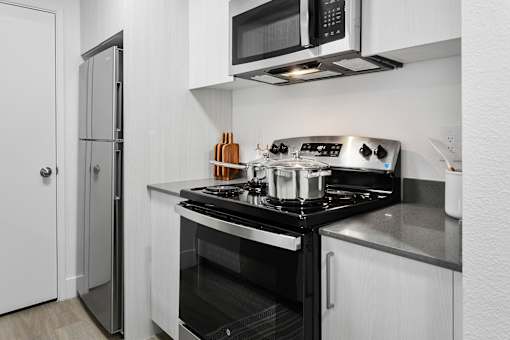 Designer Kitchen at Montelano Apartments, Phoenix
