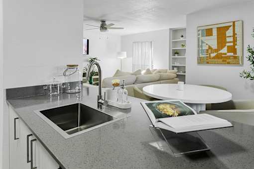 Modern Kitchen at Montelano Apartments, Phoenix, Arizona