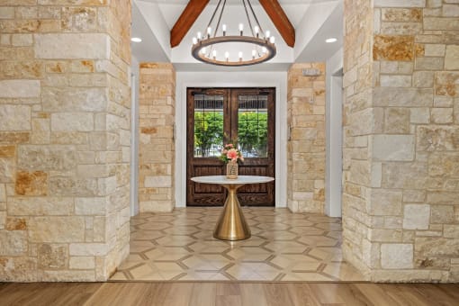 clubhouse entryway