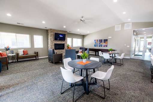 A Clubhouse at Capitol Grove Apartments, Des Moines, Iowa