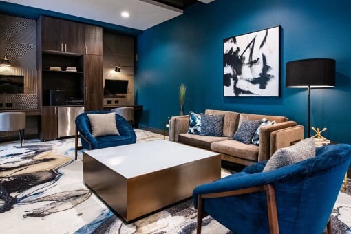 Living room area with couch at 44 Washington, Kansas City, MO, 64111