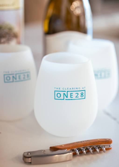 Move In Gifts for The Clearing at ONE28 including wine, sylicone wine glasses, and a wine key at The Clearing at ONE28, Olathe, KS, 66062
