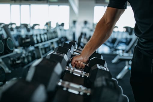 Free Exercise Room at The Crest at Acworth, Acworth, GA, 30102