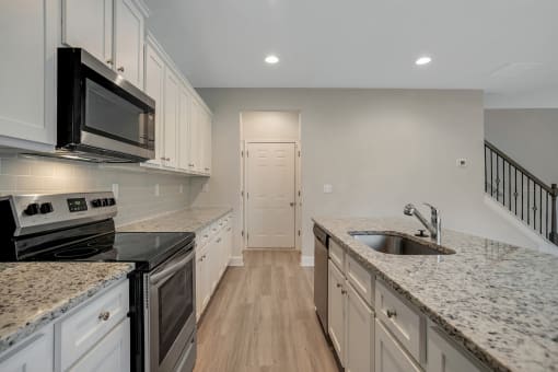 Gentry layout, kitchen view