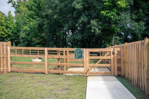 Entrance to Dog Park