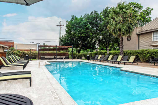 Invigorating Swimming Pool at Abbey Glenn Apartments, Texas