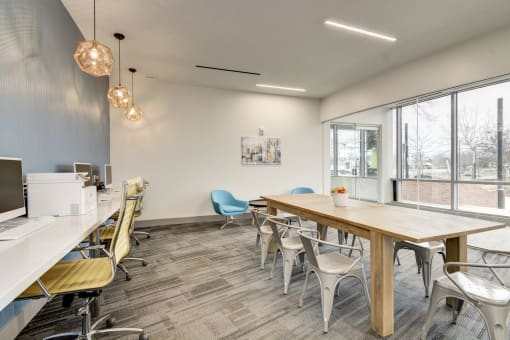Business Center at The Oxford Apartments, Oxon Hill, MD