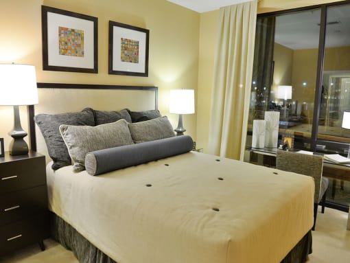 Modern living spaces at Mira Upper Rock, Rockville, Maryland