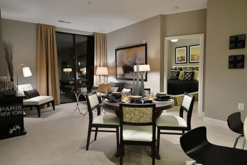 Elegant Dining Space at Mira Upper Rock, Maryland, 20850
