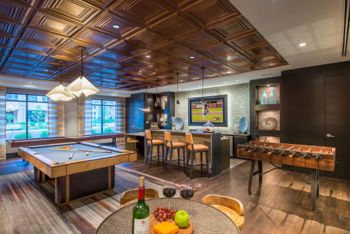 Resident Clubroom at Mira Upper Rock, Rockville