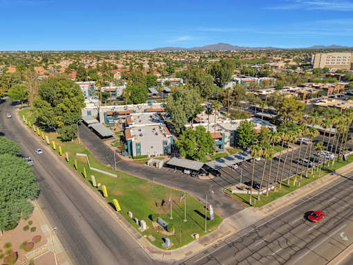 Aerial Community View at Riviera Park, Arizona, 85224