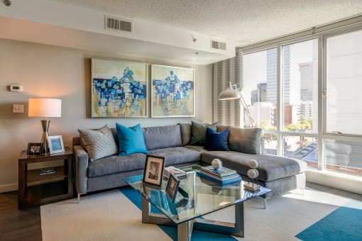 Modern living spaces at The Zenith, Baltimore, 21201