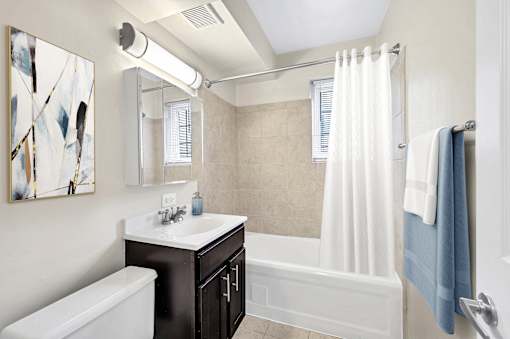 Modern Bathroom at Falkland Chase, Maryland