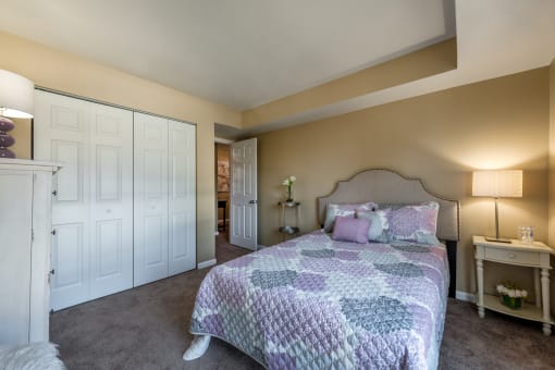 Large Comfortable Bedrooms With Closet at Meadows at Capitol Heights, Capitol Heights, MD, 20743