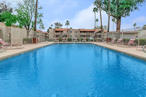 Large Pool View at Riviera Park, Chandler, AZ