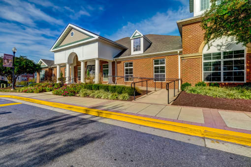 Clubhouse Entrance at MetroPlace at Town Center, Camp Springs, 20746