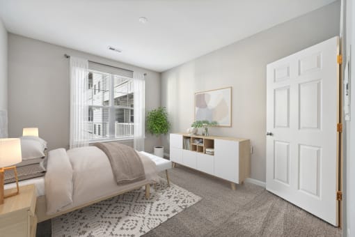 Bedroom at MetroPlace at Town Center, Camp Springs, 20746
