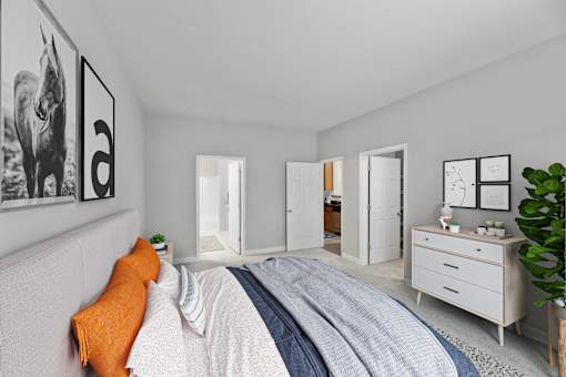 Cozy Bedroom at Midtown at Camp Springs, Maryland