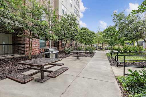 Concrete Patio at Midtown at Camp Springs, Camp Springs