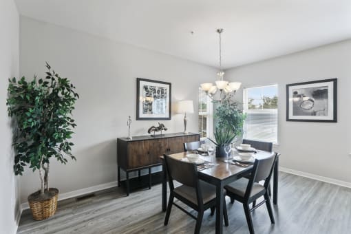 Dining Table at Townes at Pine Orchard, Maryland 21042