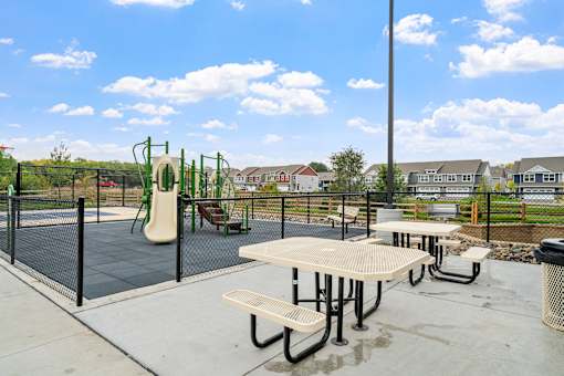 Playground and Sport Court at Balsam II Apartments in Dayton, MN