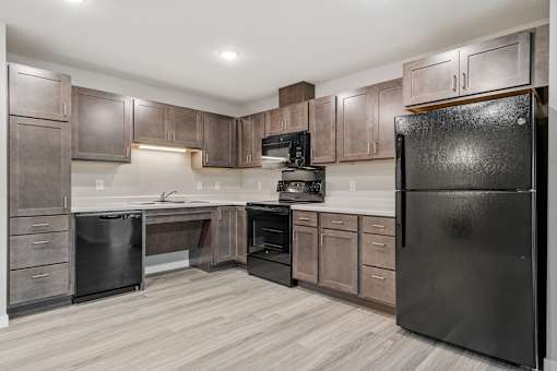 Balsam II Apartments kitchen finishes