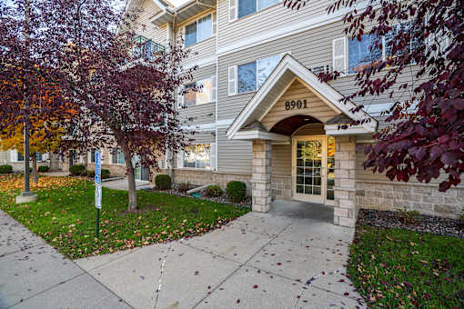 Building front entrance