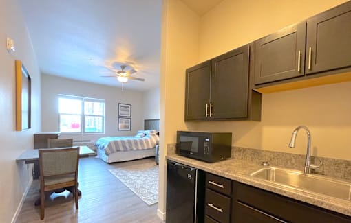 The Ace - East-Side Madison affordable living community with indoor and outdoor amenities. Managed by Wisconsin Management Company