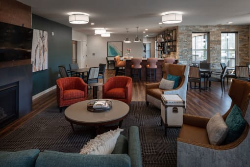 The HighLine - 55+ apartment community in Fitchburg, WI, with great amenities, floorplans & a warm community. Managed by Wisconsin Management Company.