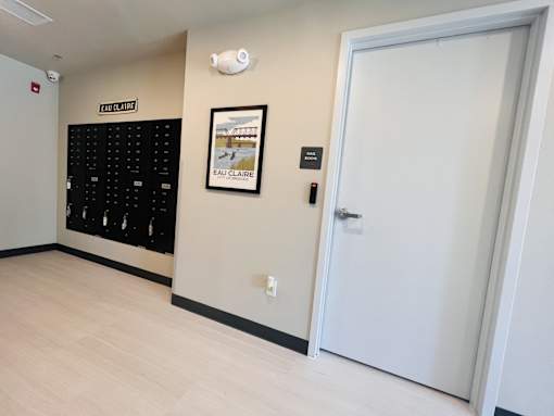 a view of the locker room