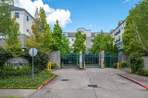 Hazelwood Main Driving Entrance