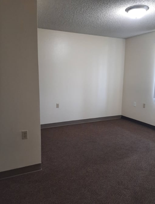 Bedroom in Eagle Cap Cottonwood Apartments in Joseph, Oregon
