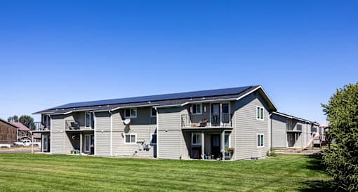 a house with solar panels on the roof