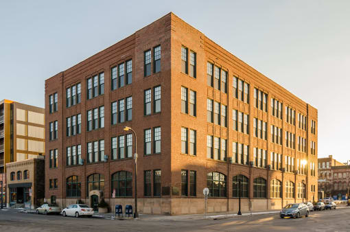 the building in which the apartment is located